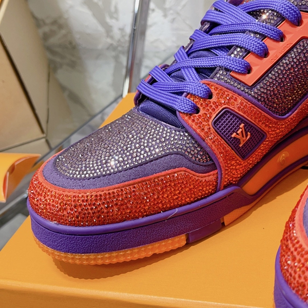 ルイヴィトン靴素材ディテール